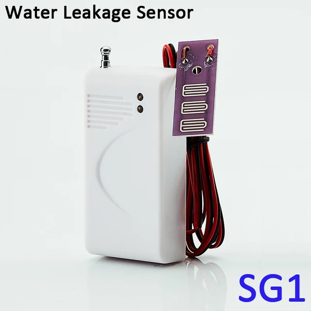 Water Leakage Alarm Detector Water Alarm Leak Sensor Detection Flood Alert Overflow For Home Security GSM Alarm System 2