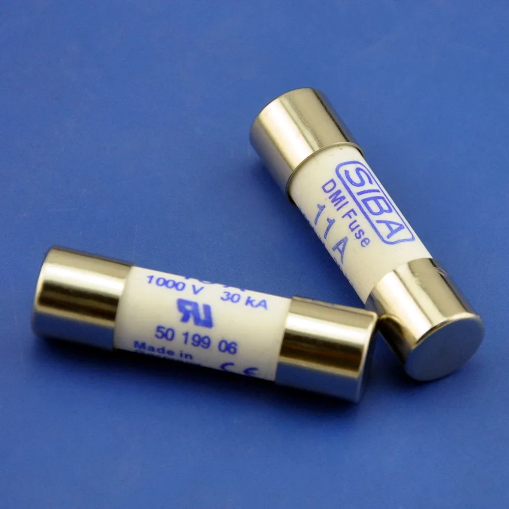( 2 pcs/lot ) SIBA 11A 1000V/30KA 10x38mm Ceramic DMI Fuse 50 199 06. | Обустройство дома