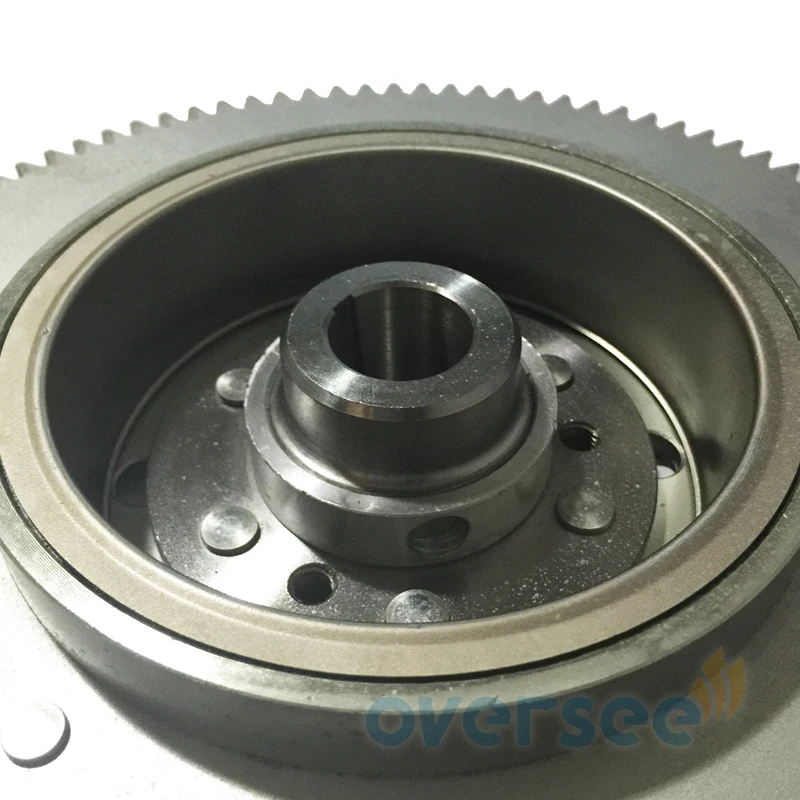Electrical Rotor Flywheel 61T-85550-10 Replaces Yamaha Outboard Motor 25HP 30HP 61N 69P 61T 2T Parsun 61T-85550