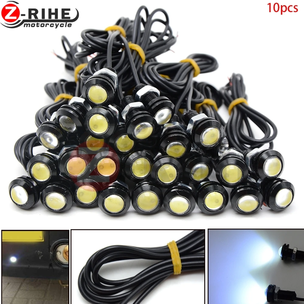 for Universal Motorcycle accessories turn signal light 18mm Eagle Eye Car rear tail light for bmw tmax 530 enduro r1200gs ninja