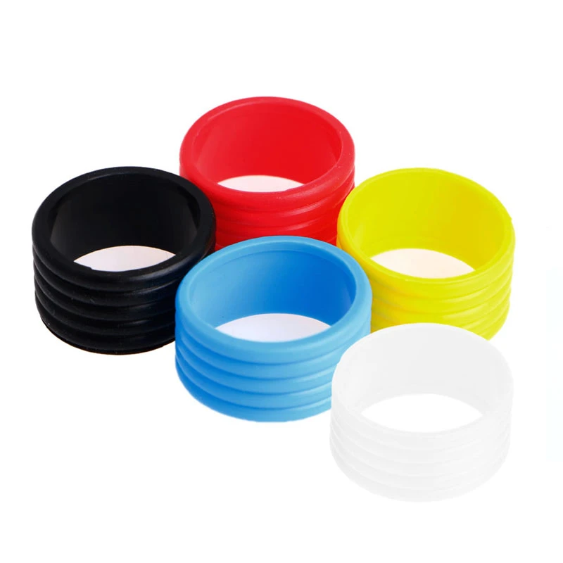 Silicone ring New Stretchy Tennis Racket Handle's Rubber Ring Tennis
