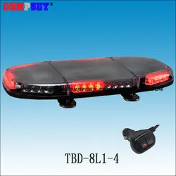 TBD-8L1-4 высокое качество светодиодный мини lightbar, крышу автомобиля вспышка вспышки сигнальная лампа, DC12V/24 В Огонь Аварийное, сигары