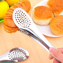 Нержавеющая сталь барбекю, лед щипцы для продуктов Пособия по кулинарии зажим Кухня гаджеты хлеб клип кондитерские изделия щипцы для барбекю