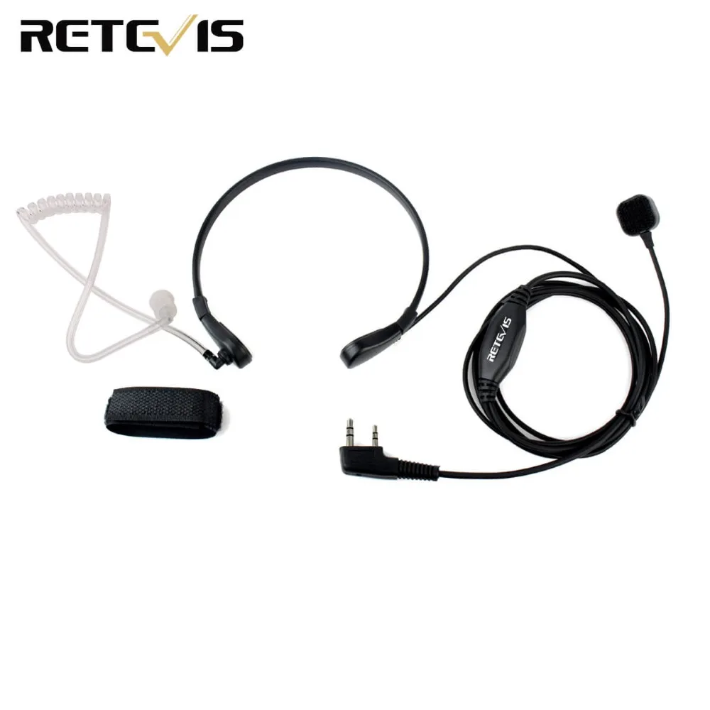Гарнитура с микрофоном PTT для Kenwood BAOFENG UV 5R Baofeng BF 888S Retevis H777 RT3 RT TYT QUANSHENG Ham Radio