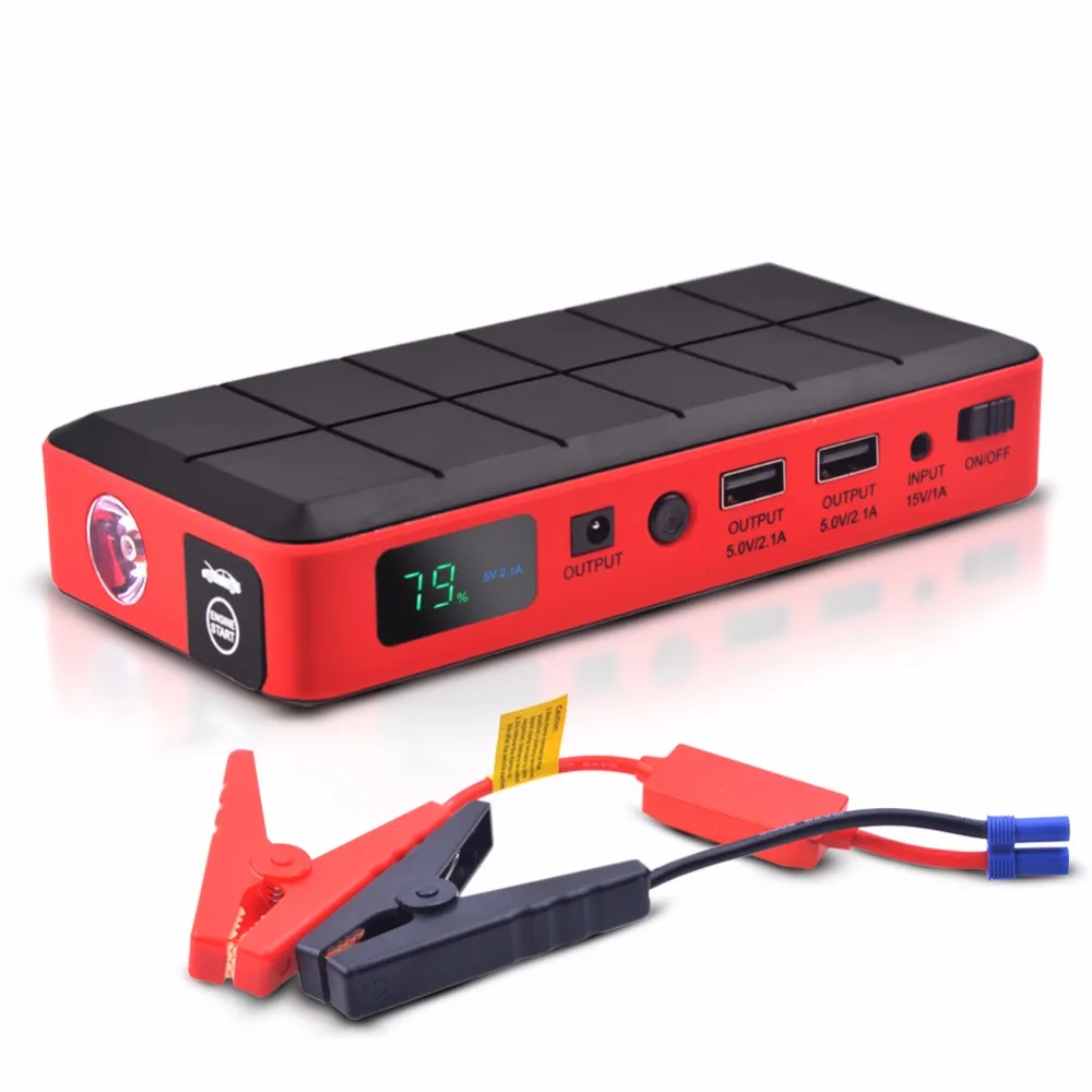 Car emergency Jump Starter Power Mini Portable Emergency power bank Battery Charger for Petrol & Diesel car Auto Booster