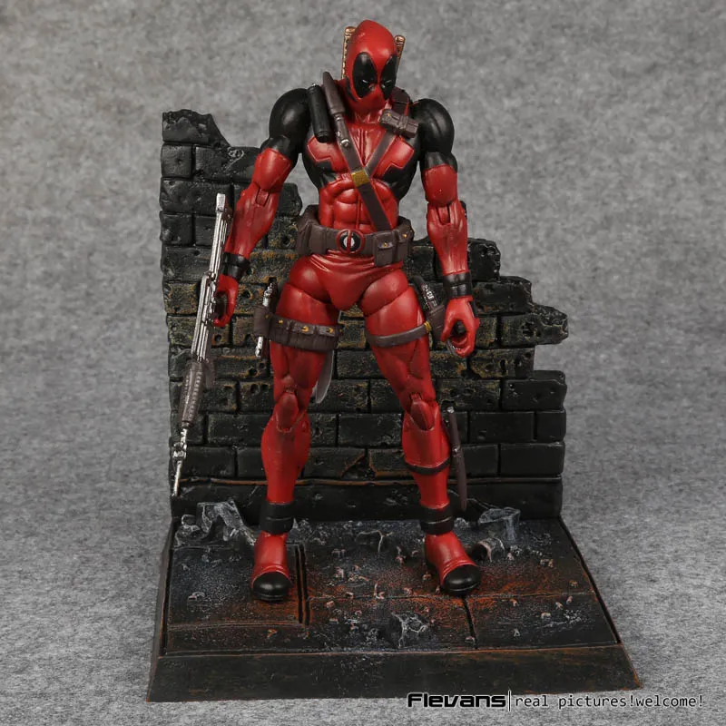 

Deadpool with weapons PVC Action Figure Collectible Model Toy 7" 18cm
