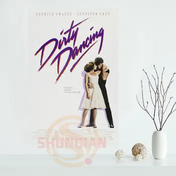 

Dirty Dancing Classic Poster Custom Satin poster print cloth fabric wall poster print Silk Fabric Print