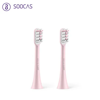 Xiaomi 2 шт SOOCAS сменные насадки для зубных щеток SOOCAS/Xiaomi SOOCARE X3/X3 обновленная