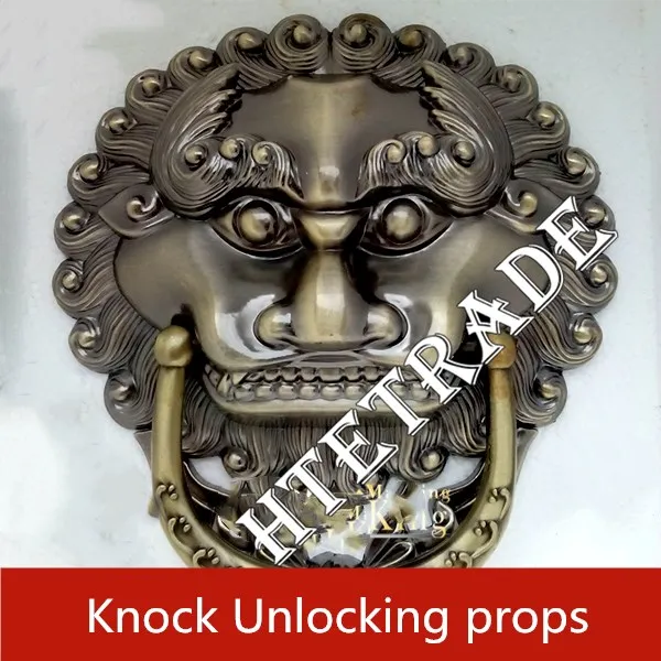 

real life games Escape from the secret room Rotary lion organ unlock props horror game escape room game