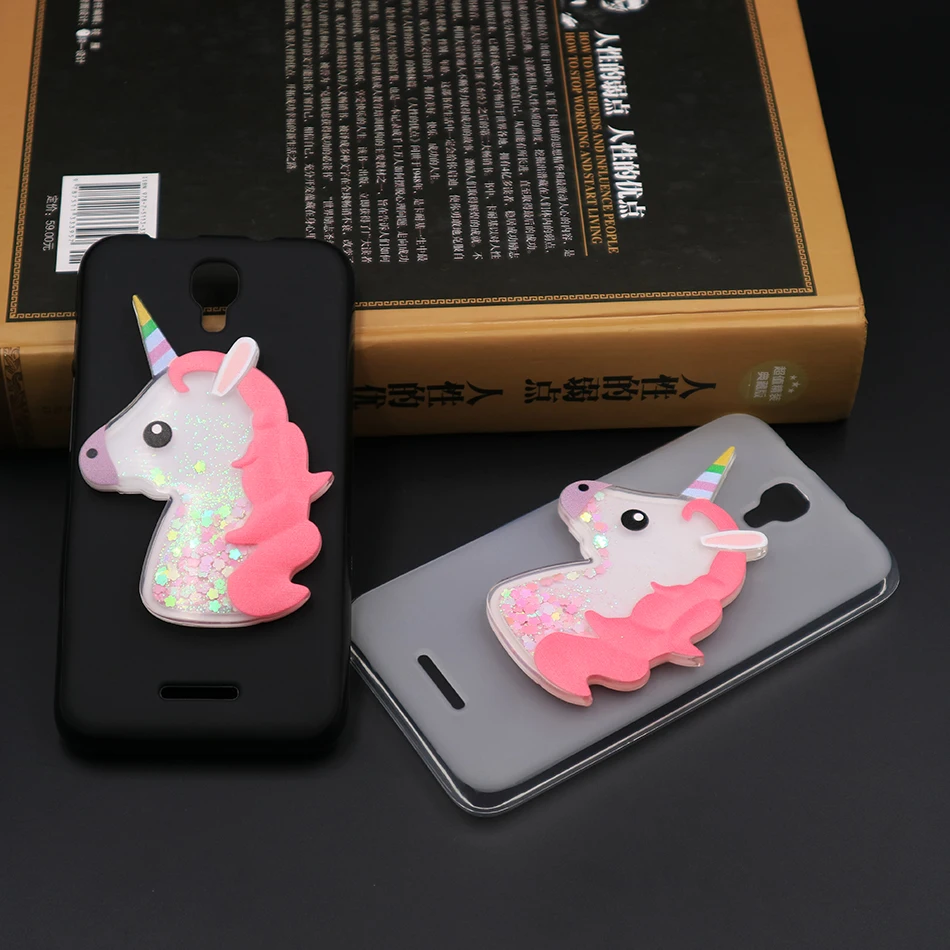 

Glitter Dynamic Liquid Quicksand Case For Alcatel OneTouch Pixi 4 5.0 inch OT-5010 5010D 5010X 3G Version Pixi4 (5) 5010S 5010U
