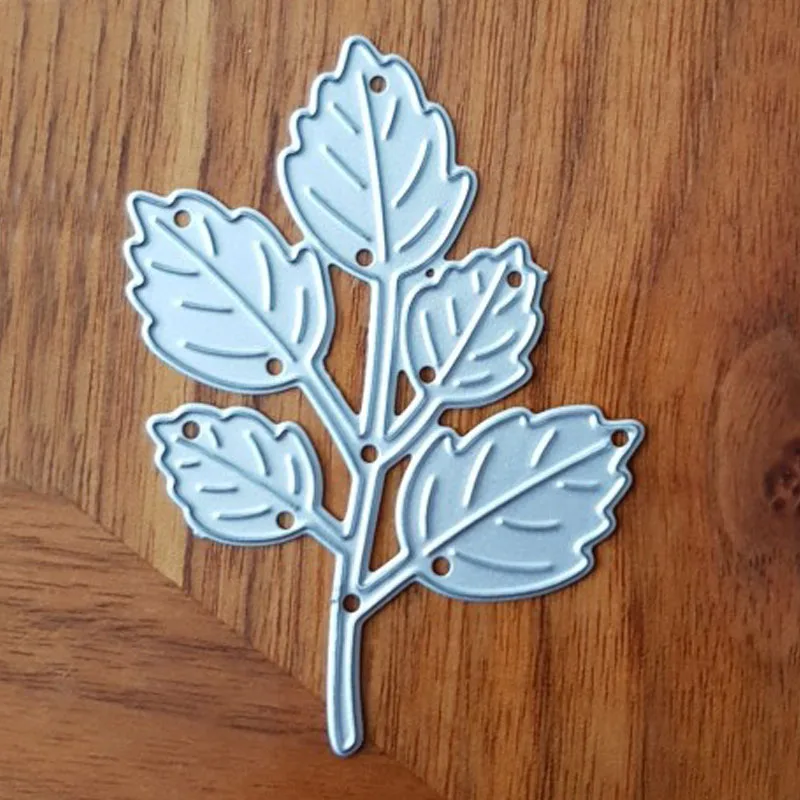 

Tree Leaf Metal Cutting Dies Stencils for DIY Scrapbook Photo Album Paper Card Decorative Craft Embossing Die Cuts