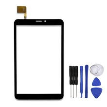 Nueva 8 Pulgadas Negro ZYD080-64V01 Tablet de Pantalla Táctil Touch Reemplazo Digitalizador del Sensor de Cristal Envío Gratis