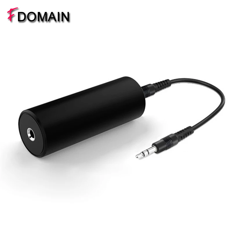 

FDOMAIN car 3.5mm AUX Audio Isolator Current Noise Canceling Filter Adapter
