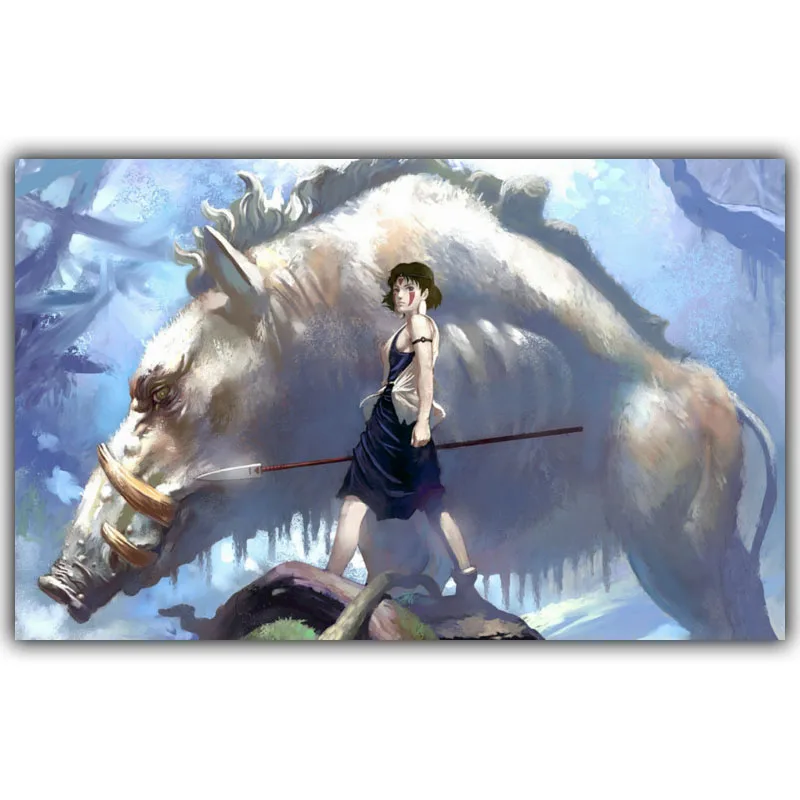 Постер принцессы Mononoke популярный классический аниме L and Night God домашний Декор