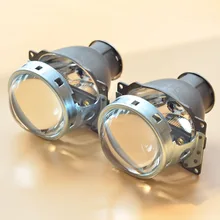Автомобильный световой комплект 3,0 дюймов Q5 бифокальный проектор стекло фары лампа подходит H7
