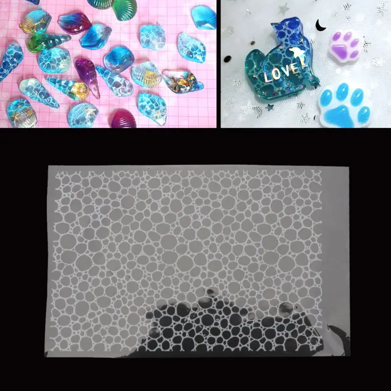 

Water Wave Ripple Filling Material DIY Frame Pendant Epoxy Resin Jewelry Making 2019 Gifts