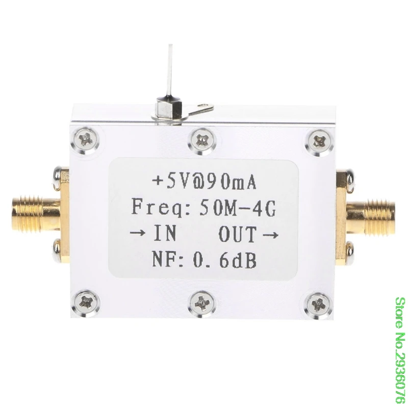 50 M-4 GHz низкий уровень шума усилитель LNA радиомодуль RF FM HF VHF NF = 0.6dB-110dBm Прямая поставка поддержка