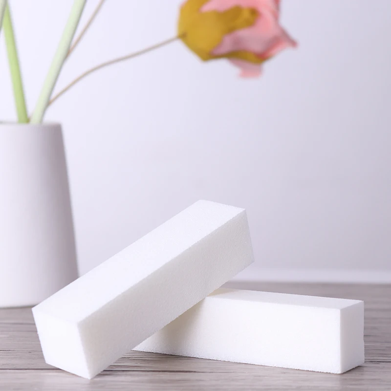 

1 Pc White Color Nail File Buffer Nail Sanding Blocking Grinding Files Professsional DIY Polishing Manicure Nail Art Tool