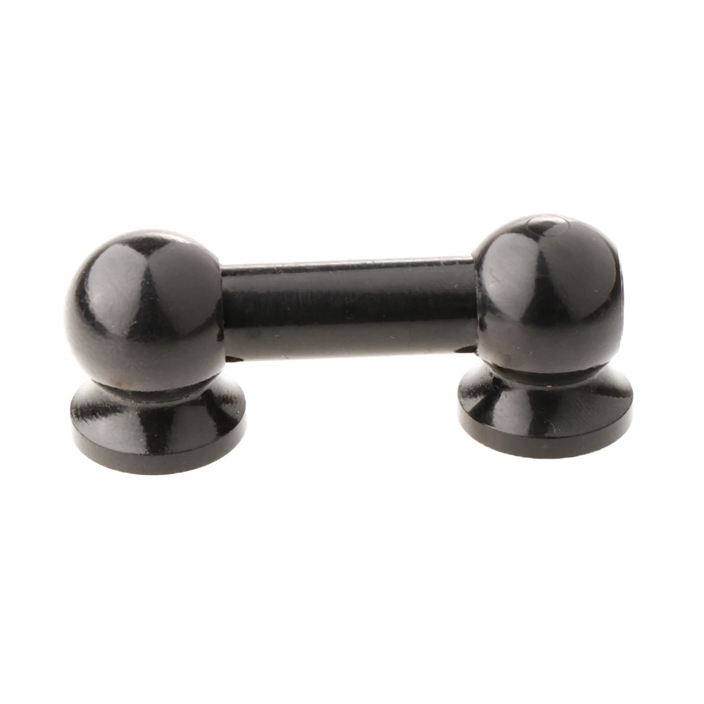 Double End Snare Drum Lug Hook for Drum Set Kit Precussion Instrument 38mm Black