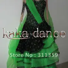 Конкурс Костюмы для бальных танцев Стандартный платье для танцев(каждый цвет, ecah размер)-kaka-b2015
