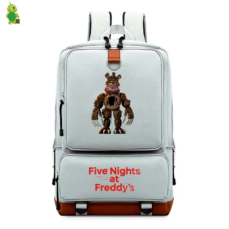  Five Nights At Freddy's 2 FNAF Backpack Women Men Laptop Backpack School Bags for Teenage Boys Gril