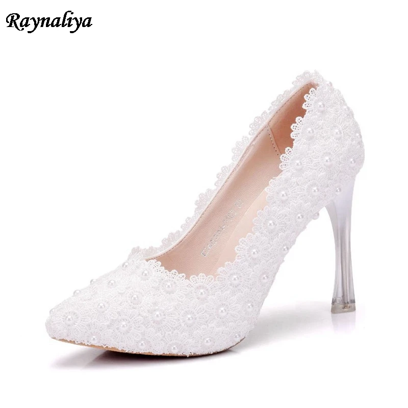 lace high heel