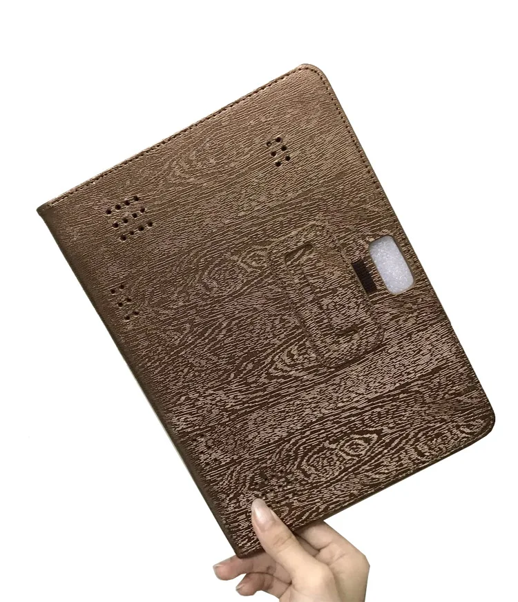 Чехол из искусственной кожи с рисунком для CARBAYTA CARBAYSTAR CIGE T805C K999 S109 CB99 10,1 дюймов Чехол-книжка для планшета+ стилус flim - Цвет: brown