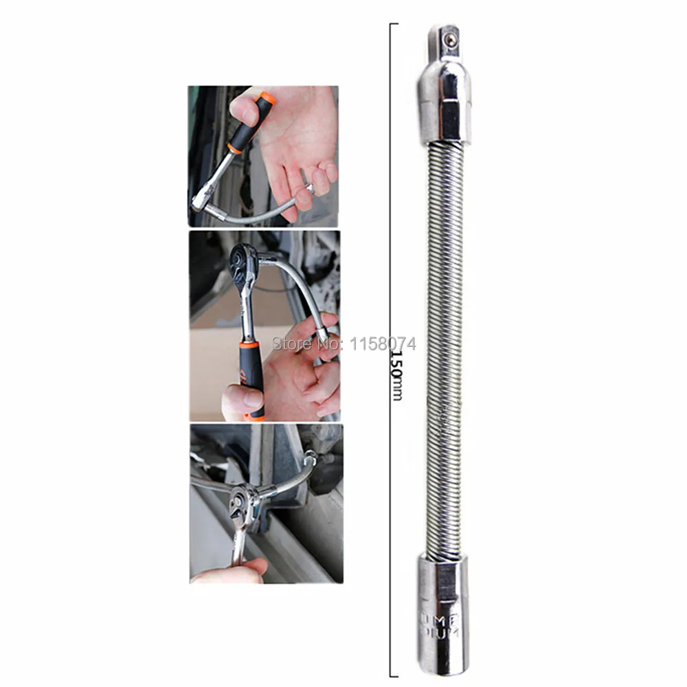 Socket Wrenches Tools Extension Bar Ratchet Flex Nut Shaft