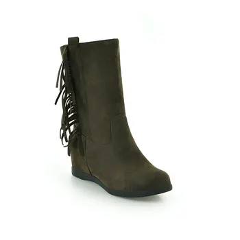 

18 years of qiu dong season new tassel with 40 - from the increase in 43 suede boots in 1889