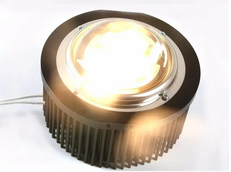 

DIY CREE Cob led grow light , CXB3590+Ideal Holder 50-2303CR+Pre-drilled heatsink D163mmxH70mm(for 75-85W)+D100mm lenses