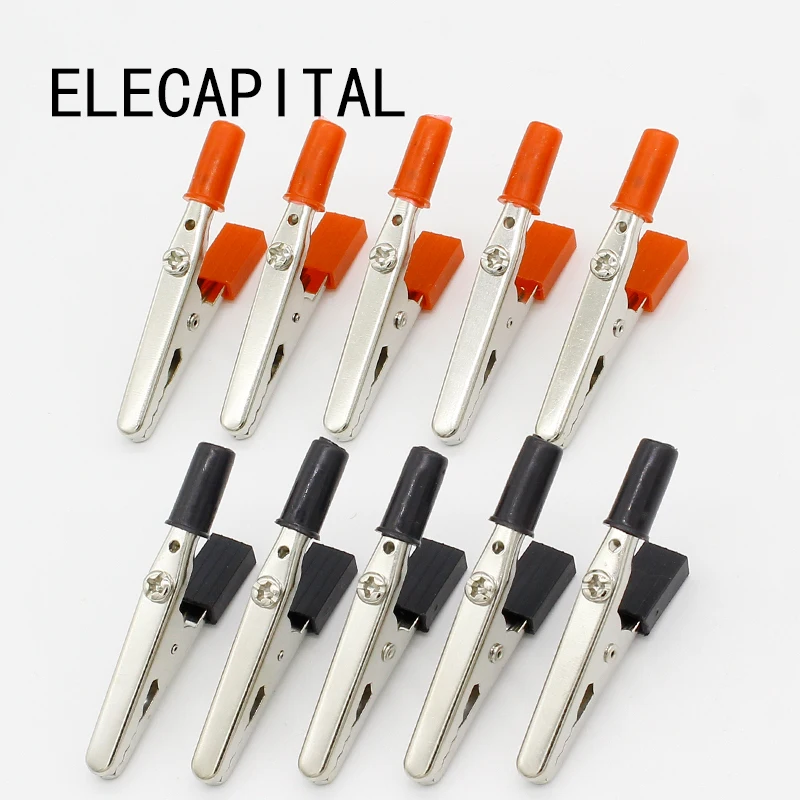 10 шт. металлические зажимы типа крокодил|alligator clips|metal alligatoralligator test clips |