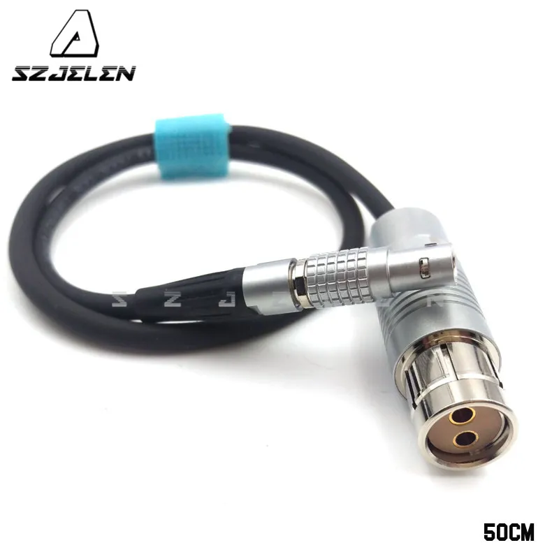 

2 pin Alexa XT/SXT/XT PLUS power line to 3-pin steadicam zephyr 12/24 volts,Cable length:50cm