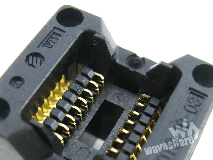OTS-16-1.27-03 SOP8 SOP16 SO8 SO16 SOIC8 SOIC16 Enplas IC Test Burn-in Socket Programmer Adapter 1.27mm Pitch 3.9mm Width