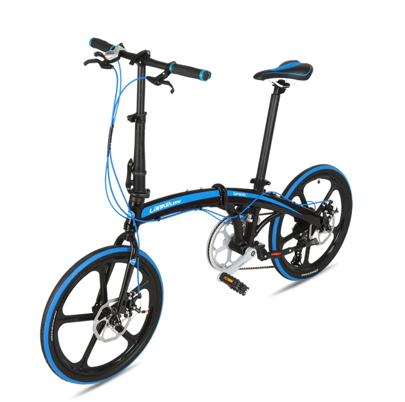 Top 7 Speeds Road Bike, 20 Inches Folding Bike, City Bike, Aluminum Alloy Frame, BMX, Double Disc Brakes 37