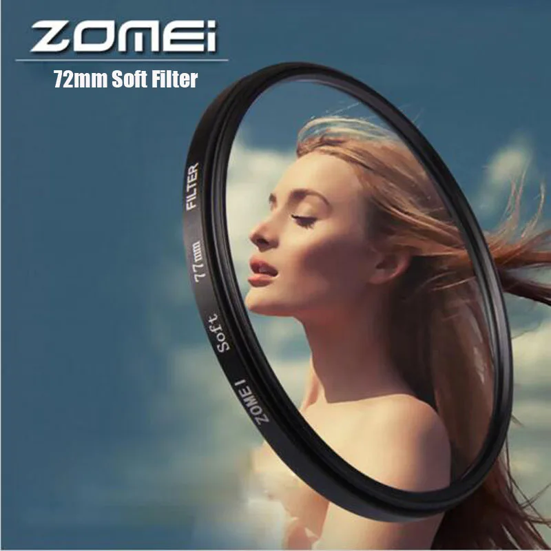 Premium ZOMEI 72mm Soft Filter Special Effect Diffuser Lens Filter Soft