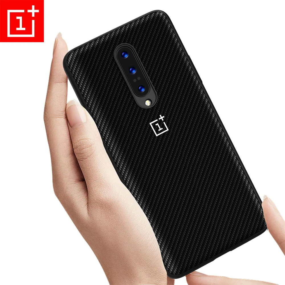 

Oneplus 7 Pro Case Cover Oneplus 7 Pro 6T 6 5T 5 Carbon Fiber Texture Leather Back Case One Plus 6T 6 5 Shockproof Full Funda
