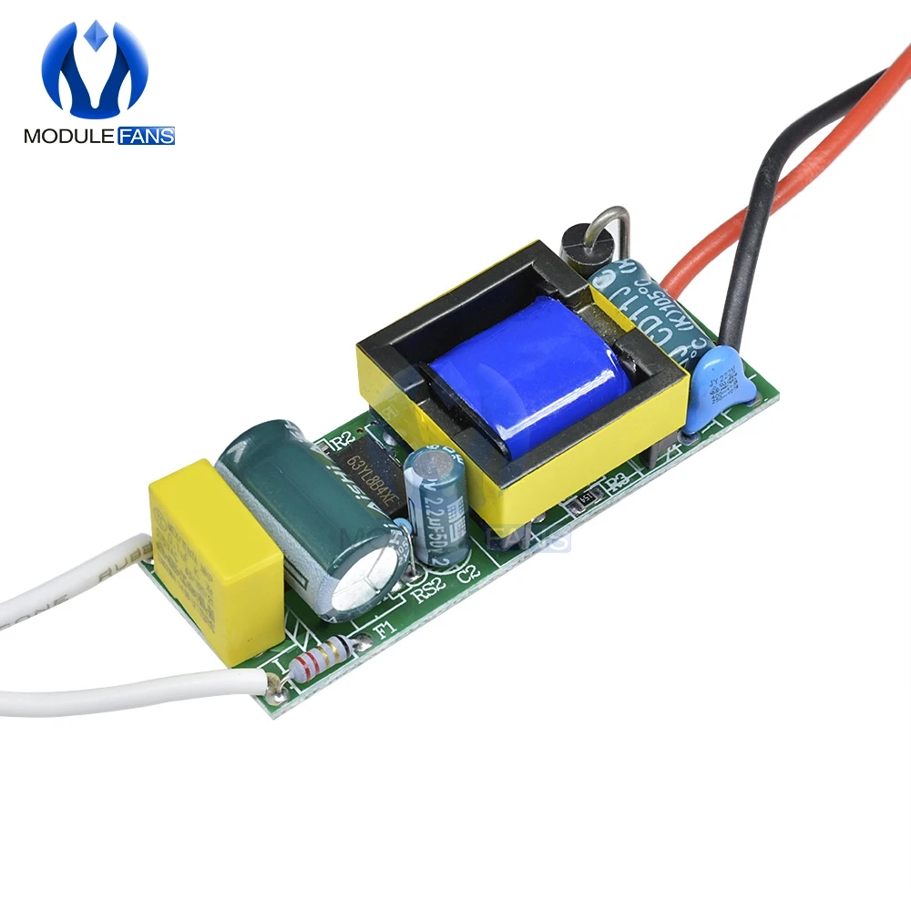 

Diy Electronic 600MA 20W LED Drive Driver Adapter For LEDs Power Supply Unit AC 85V-265V Transformers For LED Power Lights