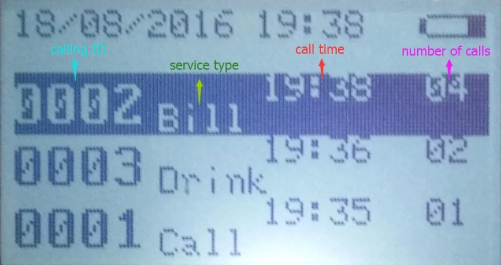 K-300plus calling page