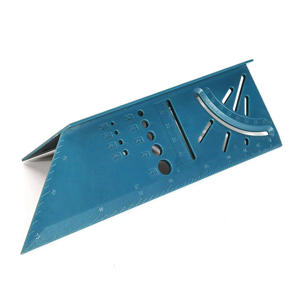 

3D Mitre Angle Measuring Ruler Square Size Measure Tool for Woodworking Home MDJ998