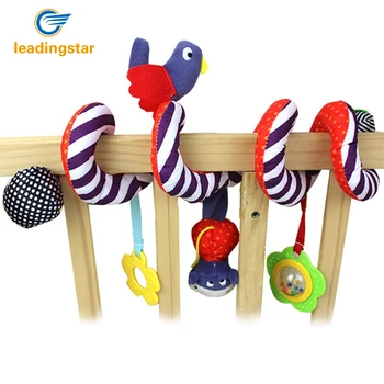 

LeadingStar Multifunctional Baby Crib Spiral Activity Toy Colorful Wrap Around Stroller Toy Baby Carriage Toy zk25