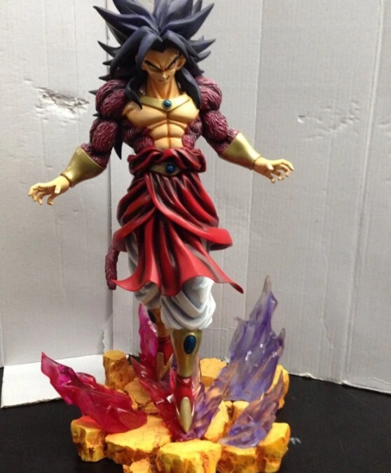 brinquedos meninos boy Dragon Ball dragonball figure Broly Super Saiyan 4 resin Action Figure ...