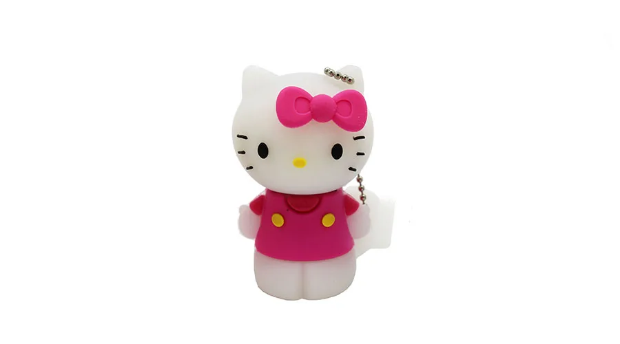 Напиши мне красный розовый, синий gree желтого цвета, с принтом «hello Kitty» с usb флэш-накопитель usb 2,0 4 GB/8 GB/16 GB/32 GB/64 Гб флешка, подарок