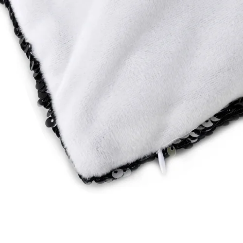 heat transfer fabric photo sequin pillow case