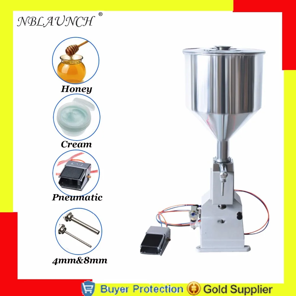 

Pneumatic Filling Machine Sunscreen Cream Honey Eliquid Oil Nail Polish Cosmetic Paste Liquor Filler Perfume Juice Uv Liquid