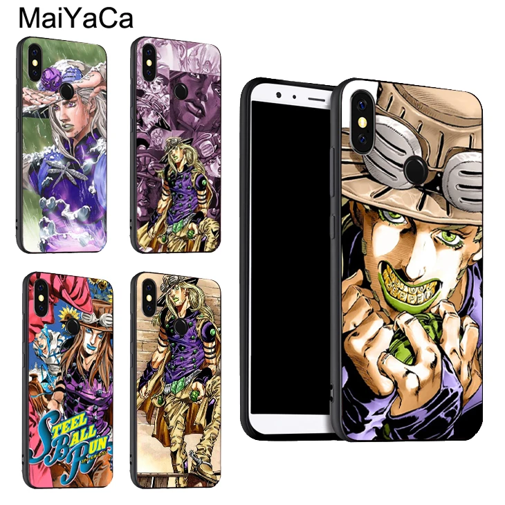 

MaiYaCa Gyro Zeppeli Jojo Steel Ball Run Case for Xiaomi Redmi S2 4X 6A 6Pro Note 7 4X 5A 5 Pro Mi 9 8 6 6X Mix2 Max 2 3 K20