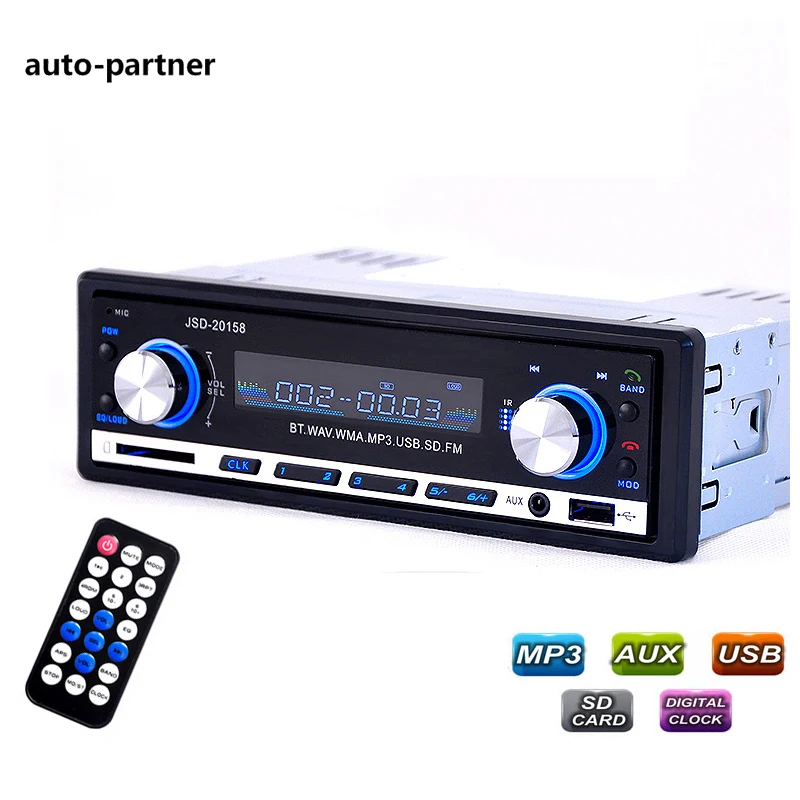 font b Car b font Radio Bluetooth V2 0 Autoradio JSD 20158 font b Car
