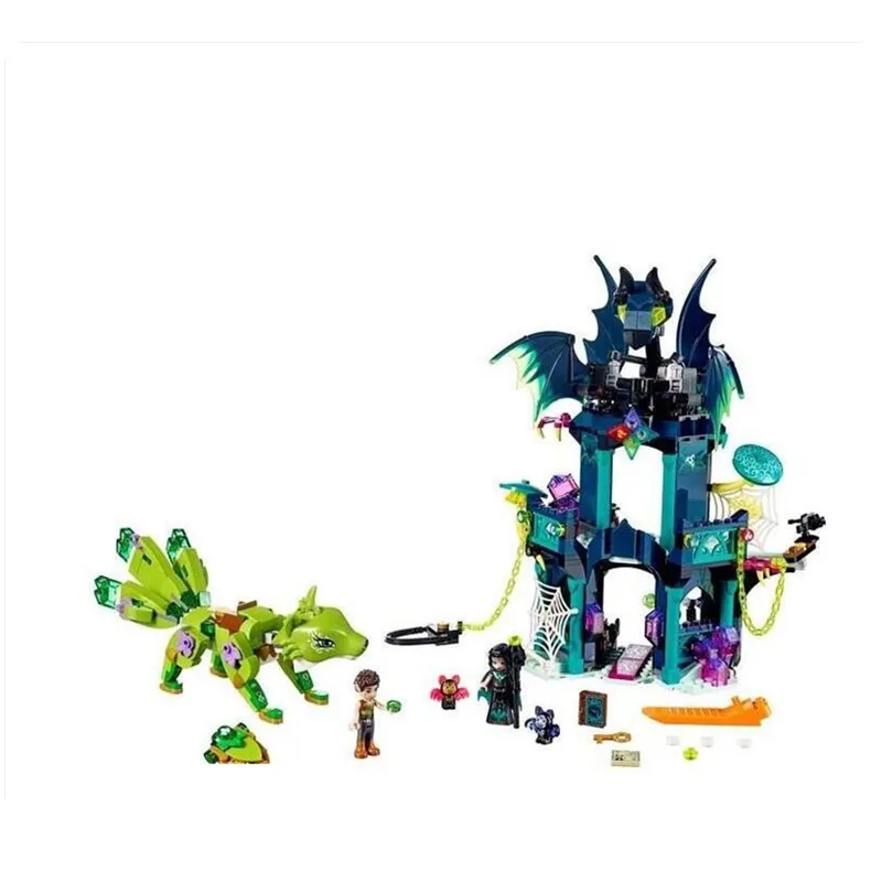 

30018 Elf Series Toys 724Pcs Lenok Tula Tower and Earth Fox Rescue Toy Assembled Building Blocks Compatible legoing 41194