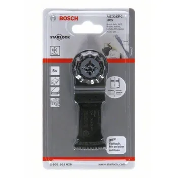 

BOSCH 2608661626 second accessories for Multitool AIZ 32 EPC Wood curve 5uds
