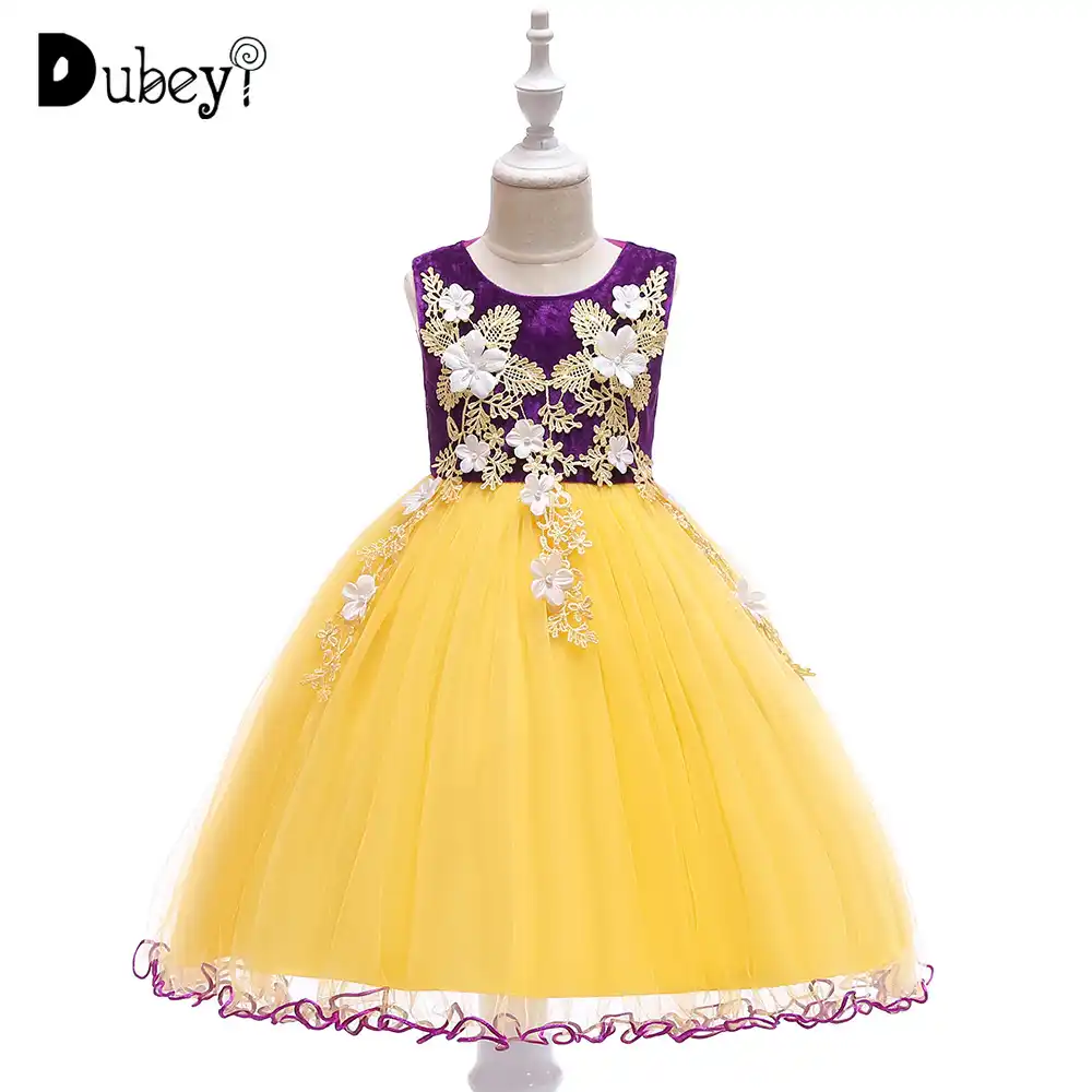 mustard yellow dress for baby girl