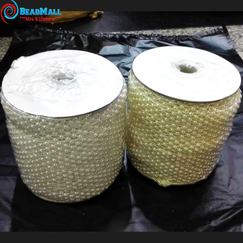 50 м/рулон полукруглые бусины из АБС пластика 4 мм|string for beads|roll rollrolls plastic |